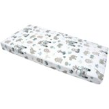Medi Partners Fitted sheet for bed 120x60 – cotton – Mint Zoo | shoptok.hr