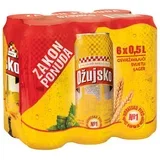 svijetlo pivo 6 pack 0,5l limenka