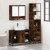  3-dijelni set kupaonskog namještaja boja hrasta drveni | shoptok.hr