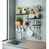 Metaltex Sjajno crne željezne viseće kuke u setu 3 kom Mural – | shoptok.hr