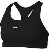 Nike Swoosh Women's Medium-Support Sports Bra, Black/White, (20490350-c568636) Cene