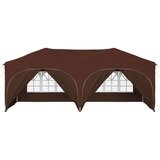  Zložljivi šotor za zabave 575 x 288 x 245 cm Rjava, (5000248640) | Shoptok.si