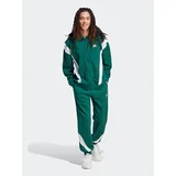 Adidas Trenirka Sportswear Fleece IJ6068 Zelena Regular Fit