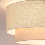  Brilagi - LED luster na sajli BOHO ECO 1xE27/10W/230V, prečnik 40 cm, krem | Eponuda.com