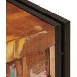  Noćni ormar Šareni 38 x 33 x 58 cm masivno obnovljeno drvo | shoptok.hr