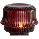 Leitmotiv Bordo staklena stolna lampa (visina 26 cm) Cadiz &amp;ndash; Slike