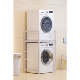 Hanah home C7 - white white washing machine cabinet Cene