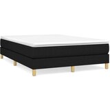  Box spring posteljni okvir črn 140x200 cm blago, (20600943) | Shoptok.si