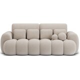ELTAP Bež sklopiva sofa od bouclé tkanine 256 cm Cotonn – | shoptok.hr