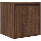  Stenska nočna omarica 2 kosa rjavi hrast 38x34x40 cm | Shoptok.si
