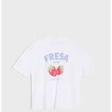 Sinsay Pamučna majica s printom jagoda | shoptok.hr