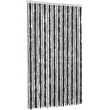 Zastor protiv muha sivo-crni 100 x 200 cm od šenila | Eponuda.com