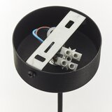 Jupiter 2023 - visilica na sajli zafra 1xG9/10W/230V crna/zlatna/prozirna | Eponuda.com