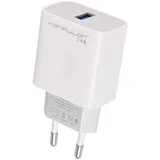 Kućni punjač C69A+DC05 QC 15W/ USB na iPhone lightning beli 1m