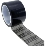 ESD ljepljiva traka 1 St. crna, prozirna (D x Š) 33 m x 50 mm