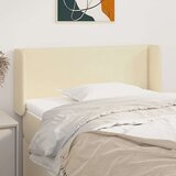 Uzglavlje s ušima krem 103x16x78/88 cm od od umjetne kože Cijene