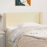  Vzglavje z ušesi krem 103x16x78/88 cm umetno usnje, (20738163) Cene