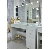 Luxor Furniture Sto za šminkanje Lux 210/2, Beli Cene