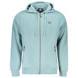 Norway 1963 muška hoodie dukserica na patentni zatvarač zelena Cijene