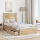  s od storage Sonoma hrast 75 x 190 cm Konstruirano drvo | shoptok.hr