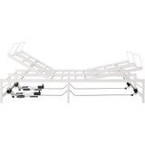  Električni podesivi okvir kreveta Bijela 137 x 190 cm Čelik | shoptok.hr