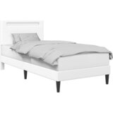  Okvir za krevet Bijela 90 x 200 cm Umjetna koža - Bijela 90 x 200 cm | shoptok.hr