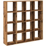 vidaXL Ormarić za knjige boja drva 137,5x29x137,5 cm konstruirano drvo | shoptok.hr