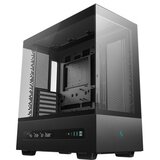 DeepCool Računalniško ohišje CH690 DIGITAL, ATX, Midi-Tower, LCD, kaljeno steklo, črno | Shoptok.si