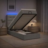  od pjene s madracem i LED-om Svjetlosiva 80 x 200 cm | shoptok.hr