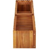  Posuda za sadnju od masivnog bagremovog drva 150x30x25 cm | shoptok.hr