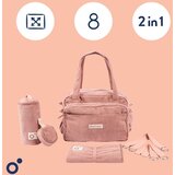 Doomoo torba za previjanje Fluffy - Corduroy Pink | shoptok.hr
