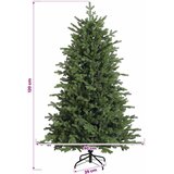  Umjetno božićno drvce s nogom 120 cm PVC i metal Zelena | shoptok.hr