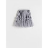 Reserved - Suknja od tila - light grey | shoptok.hr