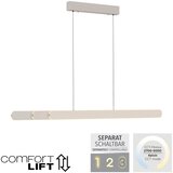 SCHÖNER WOHNEN 12577-39 - led prigušiva luster na sajli adriana 2xLED/24W/230V siva | Eponuda.com