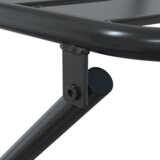 vidaXL set bistro mize s 3 deli, antracitno jeklo | Shoptok.si