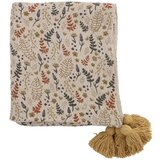 Bloomingville Mini Bež otroška odeja 130x160 cm Filipa – | Shoptok.si
