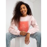 ex moda Sweatshirt-EM-BL-617-3.15P-light pink Cene
