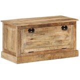 vidaXL klop s prostorom za shranjevanje 85x40x45 cm trden mangov les | Shoptok.si