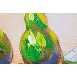 Slikana slika na platnu kruške 120x50 cm