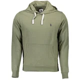 US POLO SWEATSHIRT WITHOUT ZIP MAN GREEN