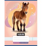 NEBULO bilježnica s uzorkom konja za 4. razred, A/5, 21-32 | shoptok.hr
