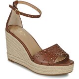 Polo Ralph Lauren Sandali & Odprti čevlji HAANA-ESPADRILLES-WEDGE Kostanjeva Cene