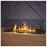  InFire - Ugrađeni bio kamin 8,5x60 cm 3,5kW crna | Eponuda.com