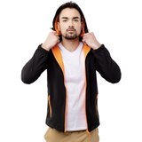 Glano Men's Hooded Jacket - Black | Shoptok.si