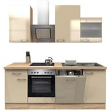 Flex-Well Kuhinjski Blok Z Aparati Nepal, Kašmir, Barva Hrasta | Shoptok.si