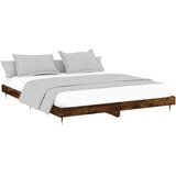  Okvir kreveta bez madraca boja hrasta 200x200 cm drveni | shoptok.hr