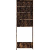 Ormarić za perilicu rublja boja dimljenog hrasta 64x24x190 cm | shoptok.hr