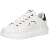 Karl Lagerfeld Niske tenisice crna / bijela | shoptok.hr