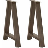  Noge za blagovaonski stol A-oblika 2 kom 50 x (72-73) cm Čelik | shoptok.hr