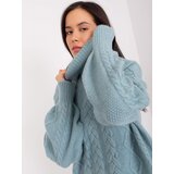 Wool Fashion Italia Sweater-AT-SW-2355-2.30X-Dark Mint | Shoptok.si